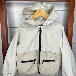 Zara Kids - Neutral Lightweight Windbreaker